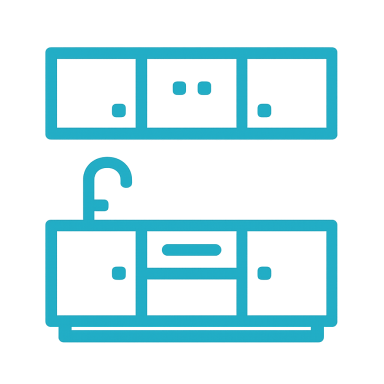 vollausgestattete Küchen